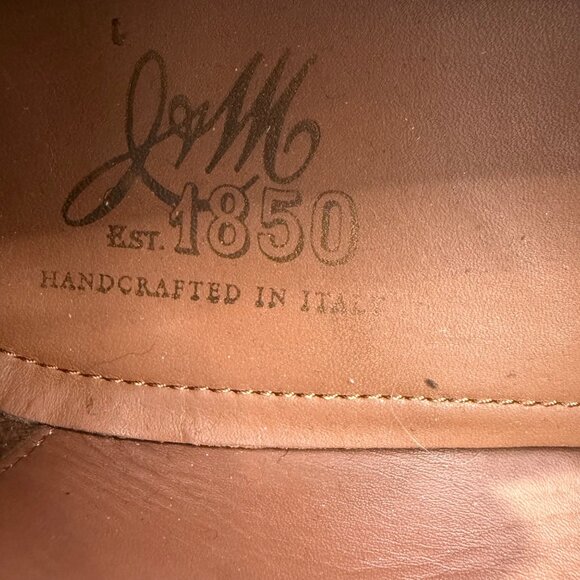 Johnston & Murphy Cellini Tassel Loafers Mens Size10M Brown Leather - Picture 6 of 9